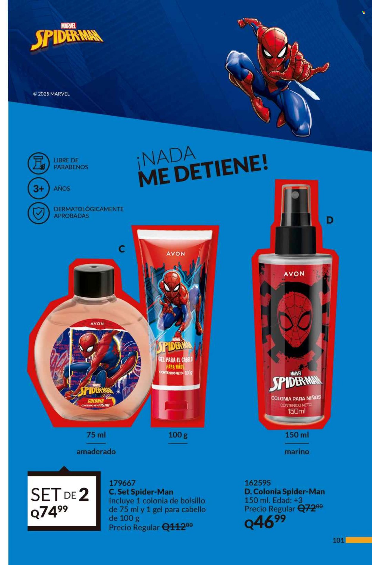 Catálogo Avon - 18.6.2025 - 24.7.2025. Página 101