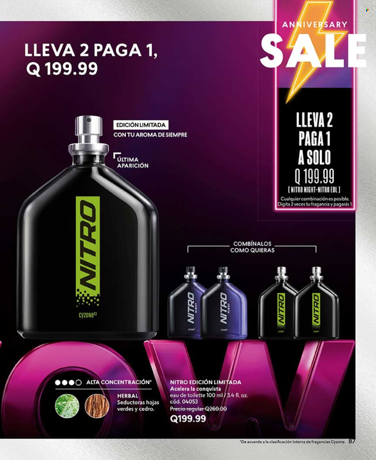 Catálogo Cyzone. Página 95