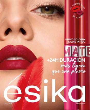 Folleto actual Ésika.