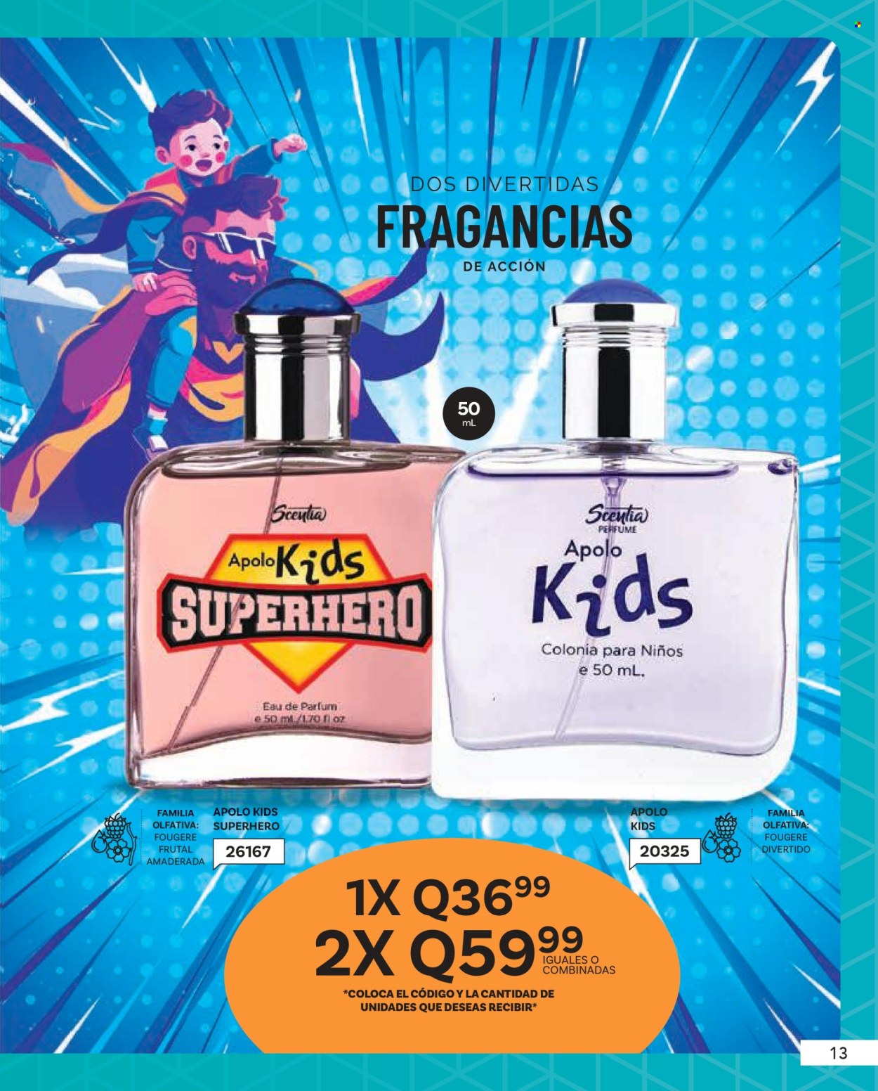 Catálogo Scentia. Página 13