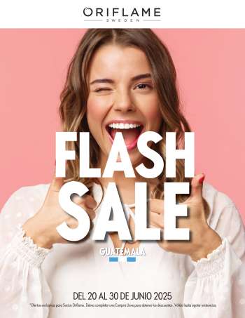 Folleto actual Oriflame - 20.6.2025 - 30.6.2025.
